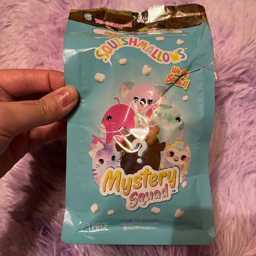 Squishmallow mystery squad scented bag limited
